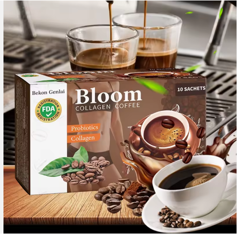 قهوة بلوم بالكولاجين للرجال والنساء